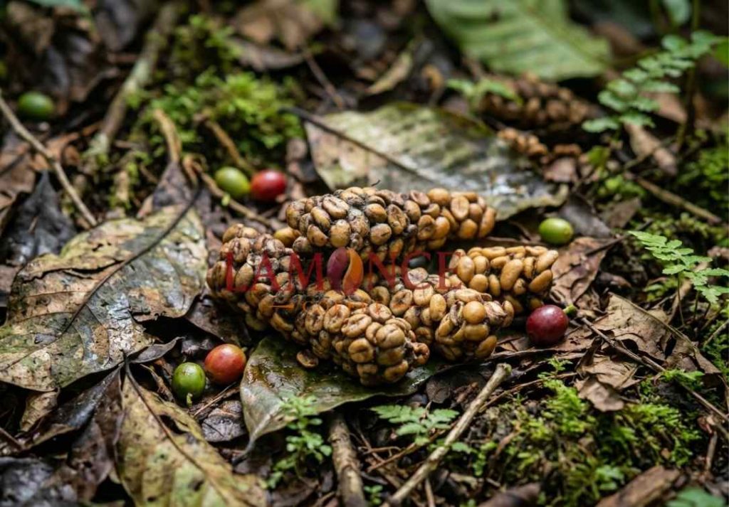 Wild Luwak coffee droppings